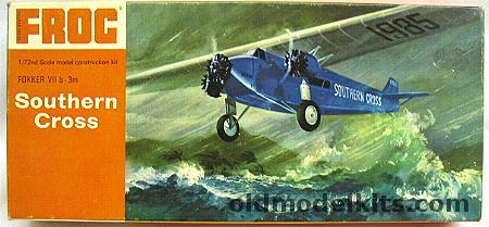 Frog 1/72 Fokker VII B-3M Southern Cross, F175 plastic model kit